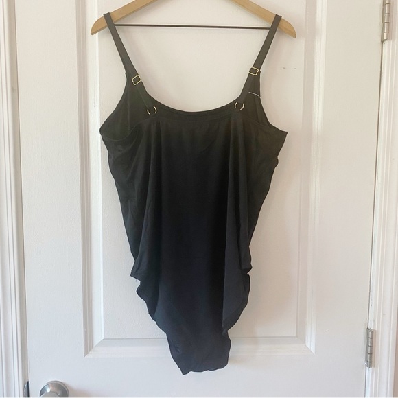 ANDIE Almafi Black One Piece Swim Suit NWT Resort Travel - Picture 7 of 10